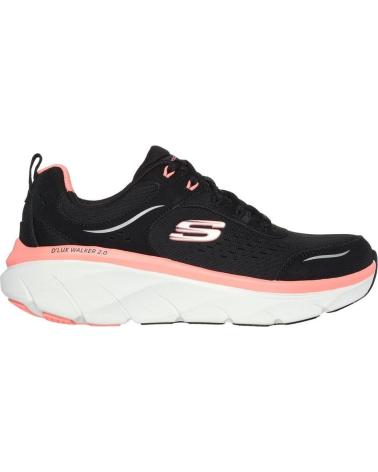 Woman Zapatillas deporte SKECHERS DLUX WALKER 2-0 DAI  NEGRO