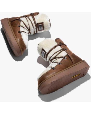 Woman boots D FRANKLIN DFSH370005-CAME BOOTS NIORDIC FUR  CAMEL