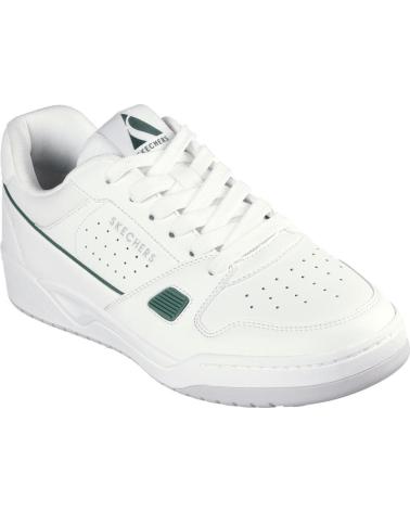 Scarpe sport SKECHERS  per Uomo KOOPA - TIEBREAK LOW  BLANCO