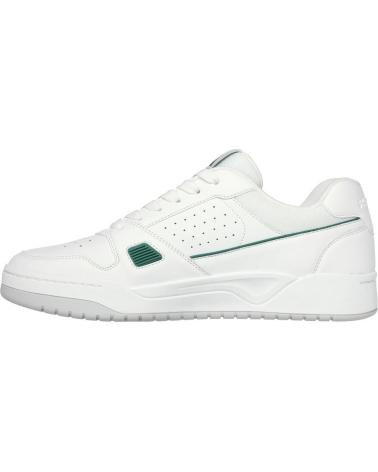 Scarpe sport SKECHERS  per Uomo KOOPA - TIEBREAK LOW  BLANCO
