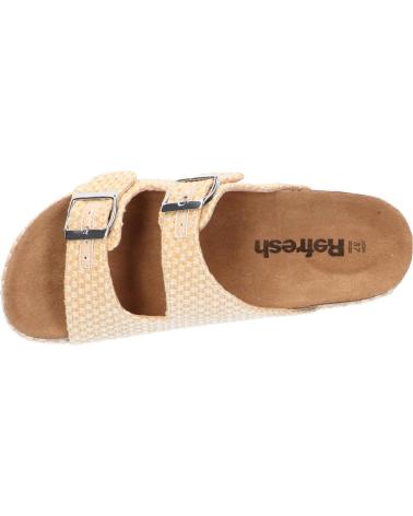 Sandalias de Mujer REFRESH 72834 BEIGE