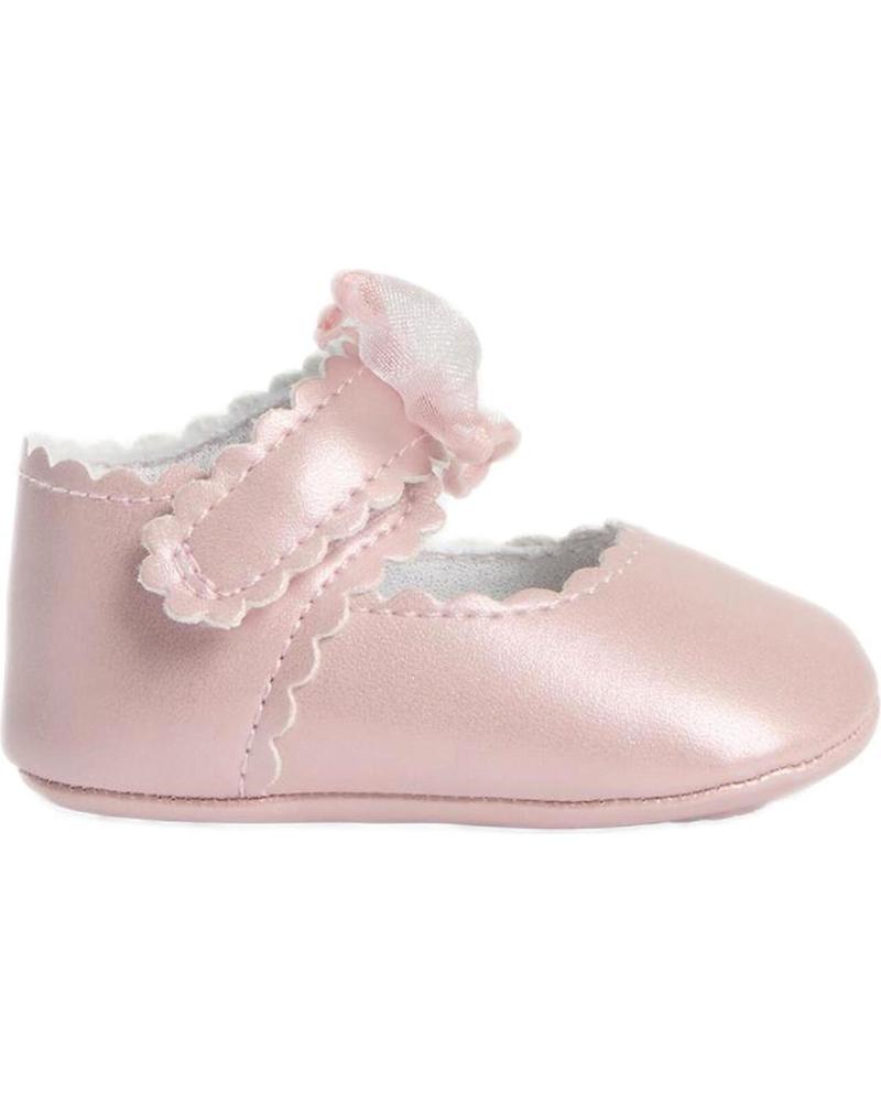 Schuhe MAYORAL  für Mädchen BAILARINAS 9742 MERCEDITA LAZO RECIEN NACIDO  ROSA