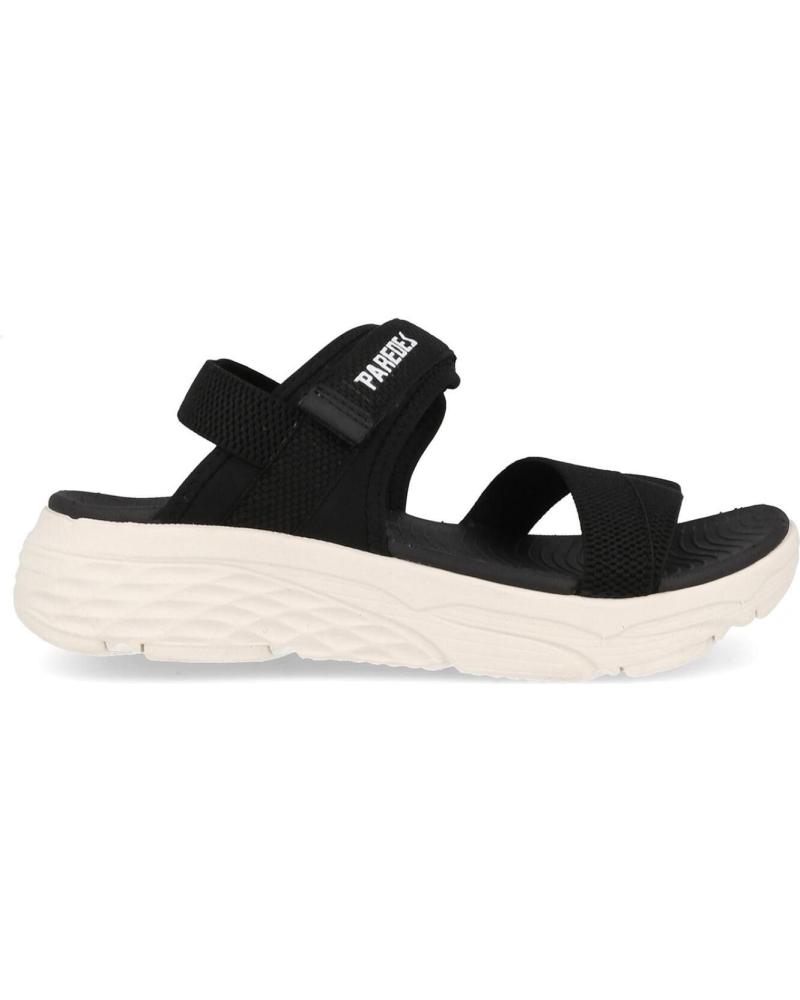 Sandalias PAREDES  de Mujer SANDALIAS MUJER ESTILO PINET NEGRO  NEGRO NEGRO
