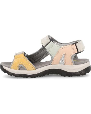 PAREDES SANDALIAS MUJER ERGONOMIA TORIMBIA MOSTAZA GRIS GRIS