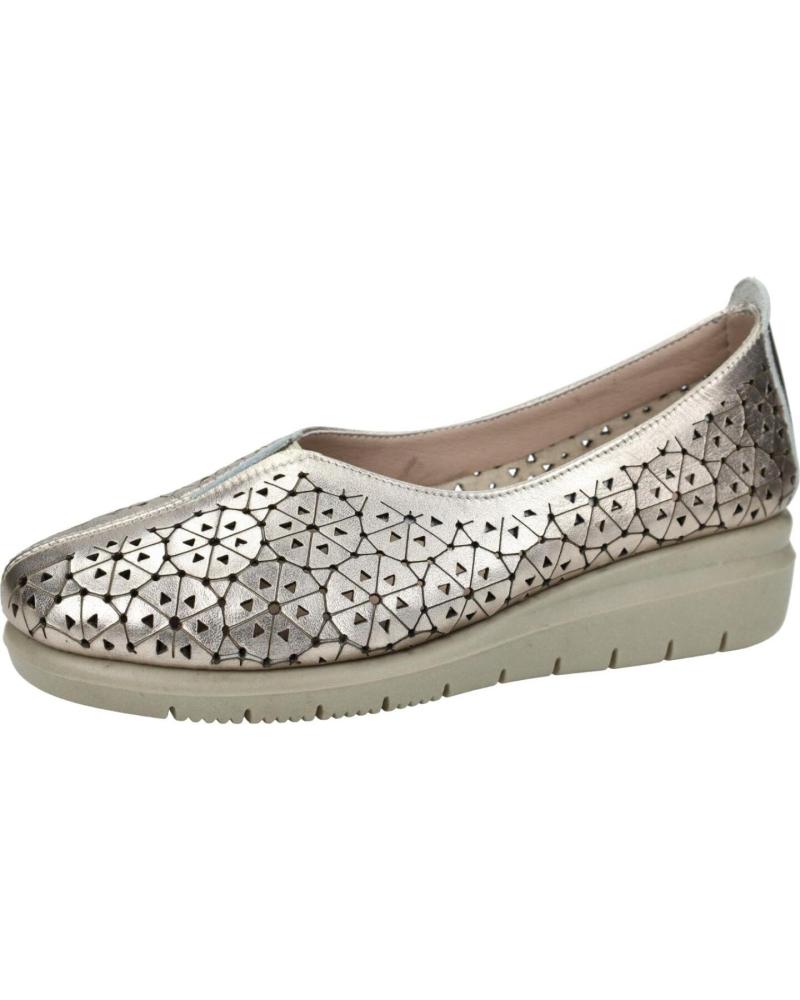 Woman Flat shoes D`CUTILLAS 77020  PLATINO