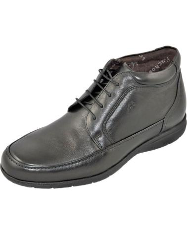 Man Mid boots FLUCHOS LUCA 8500 BOTA DE PIEL PARA HOMBRE PLANTILLA EXTRAI NEGRO