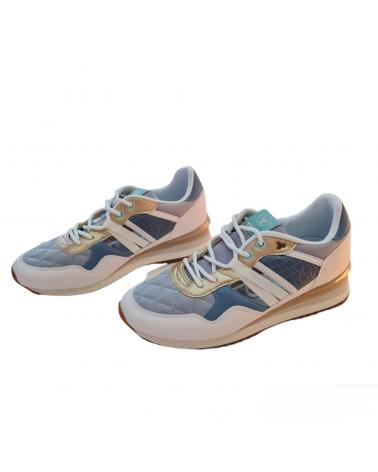 Zapatillas deporte YUMAS  de Mujer ZAPATILLAS AZUL CONFORT CASUAL  AZUL CLARO