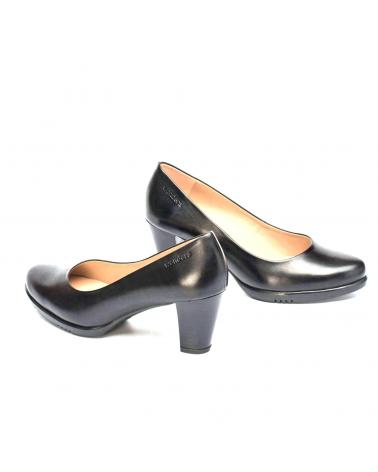 Heel Shoes De Mujer 24 HORAS SALON VESTIR PIEL NEGRO  NATURE NEGRO