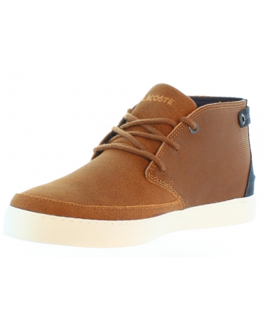 Stivaletti LACOSTE  per Uomo 32CAM0012 CLAVEL  013 TAN