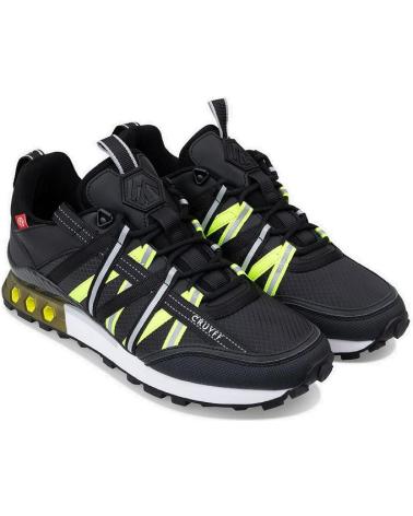 Sportschuhe für Herren CRUYFF FEARIA HEX - TECH -- MONTSERRAT - REFLEC CC241084 NEGRO