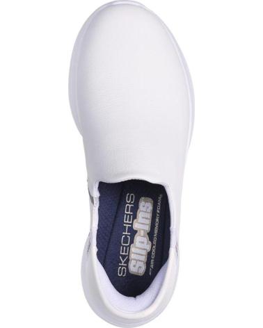 Scarpe sport per Donna SKECHERS SLIP-INS ULTRA FLEX BLANCO