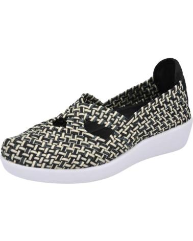 Bailarinas de Mujer D`CUTILLAS DOCTOR CUTILLAS - ZAPATOS ESTILO MERCEDITAS PARA MUJER PLA NEGRO