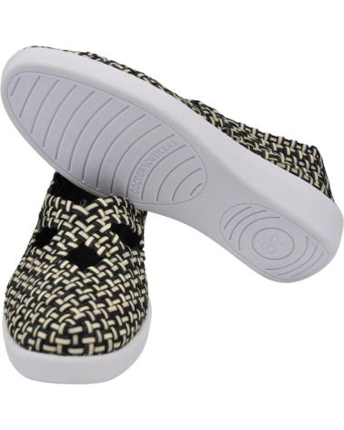 Bailarinas de Mujer D`CUTILLAS DOCTOR CUTILLAS - ZAPATOS ESTILO MERCEDITAS PARA MUJER PLA NEGRO