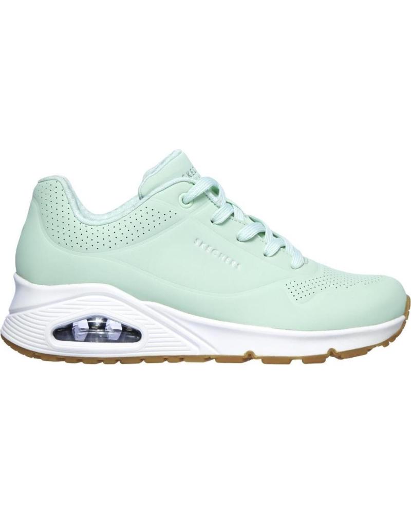 Scarpe sport per Donna SKECHERS UNO STAND ON AIR VERDE VERDE CLARO