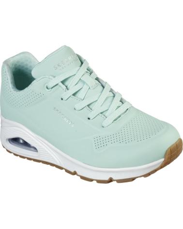 Scarpe sport per Donna SKECHERS UNO STAND ON AIR VERDE VERDE CLARO