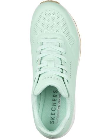 Scarpe sport per Donna SKECHERS UNO STAND ON AIR VERDE VERDE CLARO