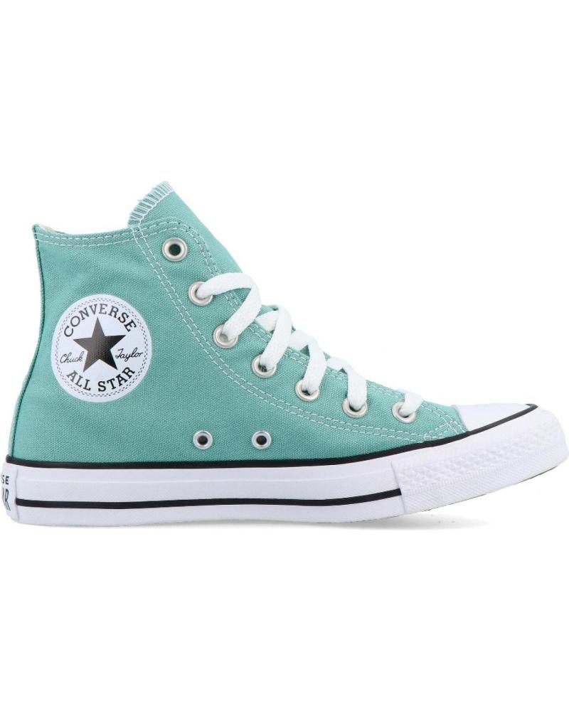 Deportivas CONVERSE  de Mujer y Hombre y Niña y Niño MODELO CHUCK TAYLOR ALL STAR PARA UNISEX COLOR  VERDE AGUA