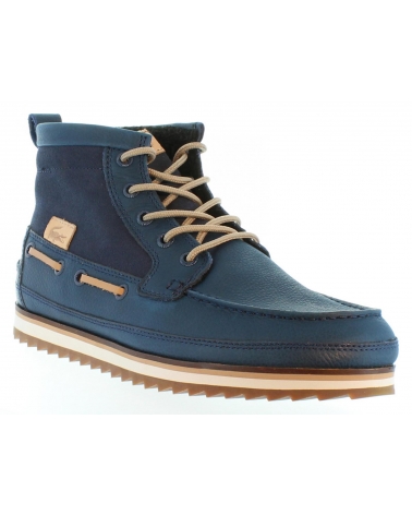Man boots LACOSTE 30SRM0021 SAUVILLE  95K NAVY-NAVY