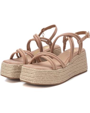 Sandalias de Mujer XTI SANDALIA PLATAFORMA PARA MUJER 142792 BEIGE