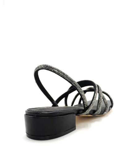 Sandales pour Femme CAYETANO GIMENEZ SANDALIA TIRAS STRASS 56003 NEGRO