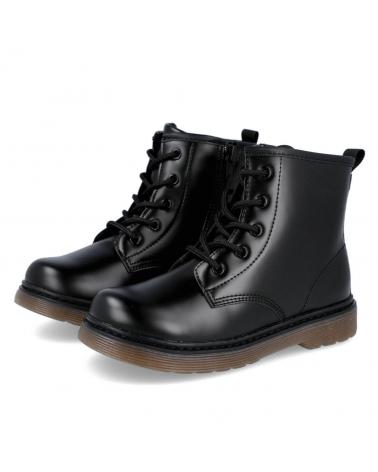 Botines de Niña BUBBLE BOBBLE AS2809 BOTAS MILITARES NIÑA NEGRO
