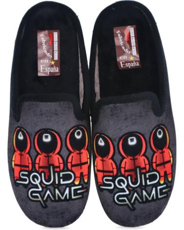 boy House slipers BUBBLE BOBBLE 300 ZAPATILLAS DE CASA NIÑO NEGRO