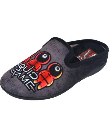boy House slipers BUBBLE BOBBLE 300 ZAPATILLAS DE CASA NIÑO NEGRO