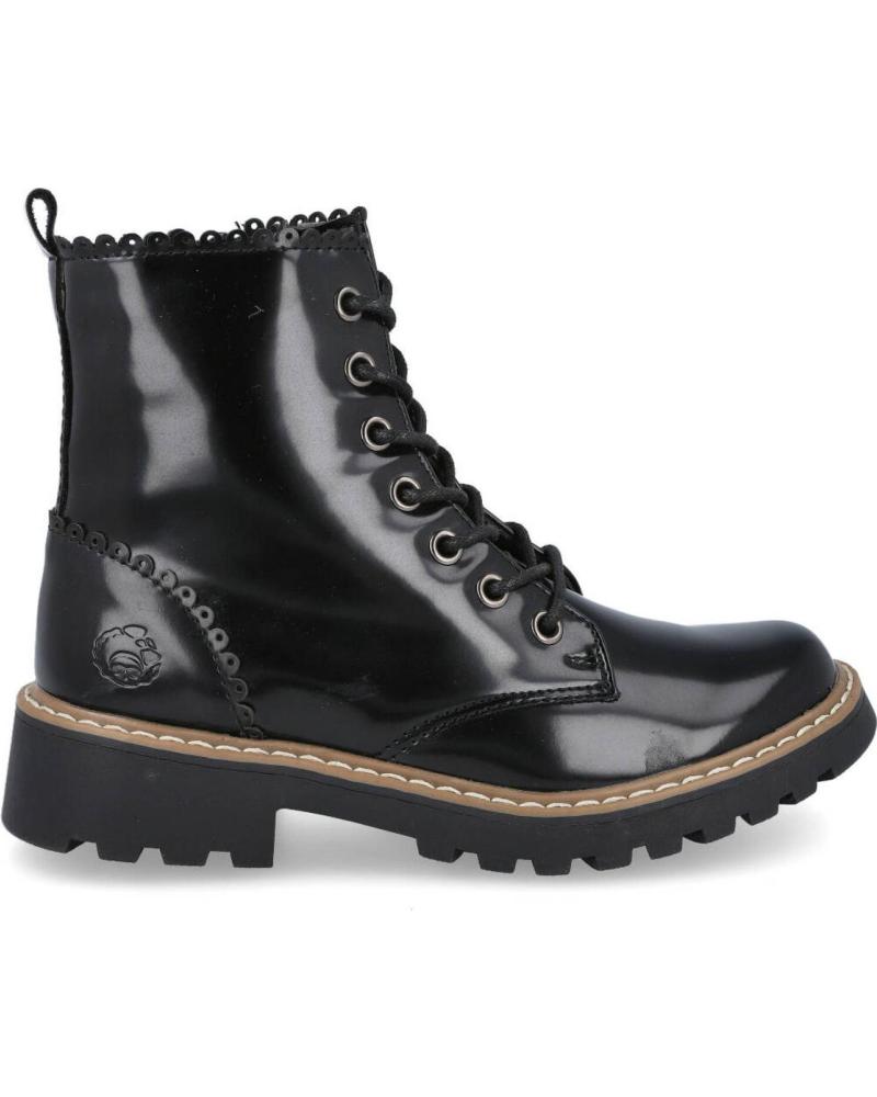 Botines de Niña CHIKA10 CHIKA 10 KIDS DADO 02 BOTAS NIÑA NEGRO