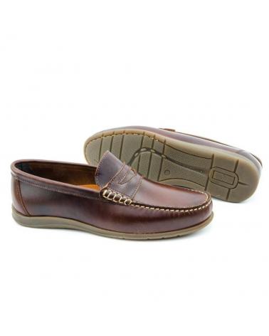 Man shoes L&R SHOES GENERICO - ZAPATOS MOCASINES HOMBRES  MARRON
