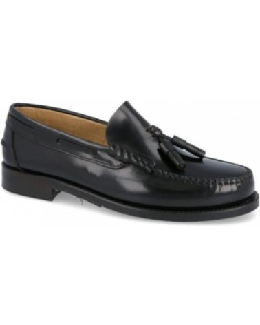 Zapatos de Hombre ESPIEL 24H ZAPATOS CASTELLANOS BORLAS NEGRO