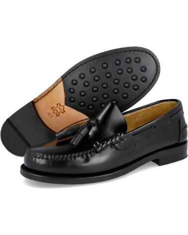 Zapatos de Hombre ESPIEL 24H ZAPATOS CASTELLANOS BORLAS NEGRO