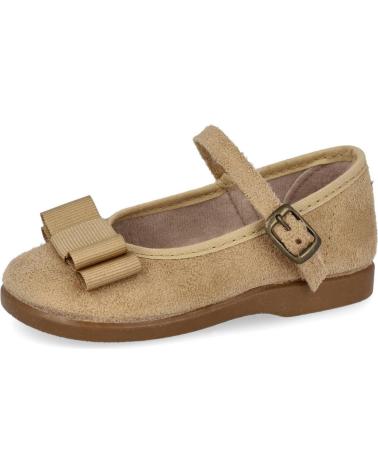 Zapatos ANDREA RUIZ  de Niña 178 MERCEDITAS NIÑA  BEIG