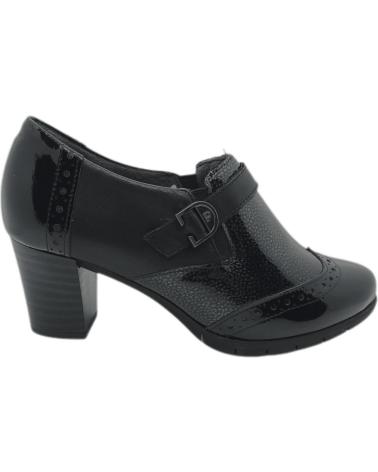 Zapatos de tacón de Mujer PITILLOS ZAPATO ABOTINADO PIEL MUJER 5287 NEGRO