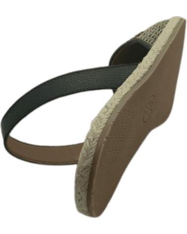 Sandalen für Damen und Mädchen POPA MENORQUINA 001 MENDOZA RAFIA VERDE