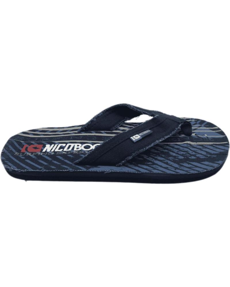 Man Flip flops NICOBOCO CHANCLA AGUA HOMBRE DRON 19  AZUL