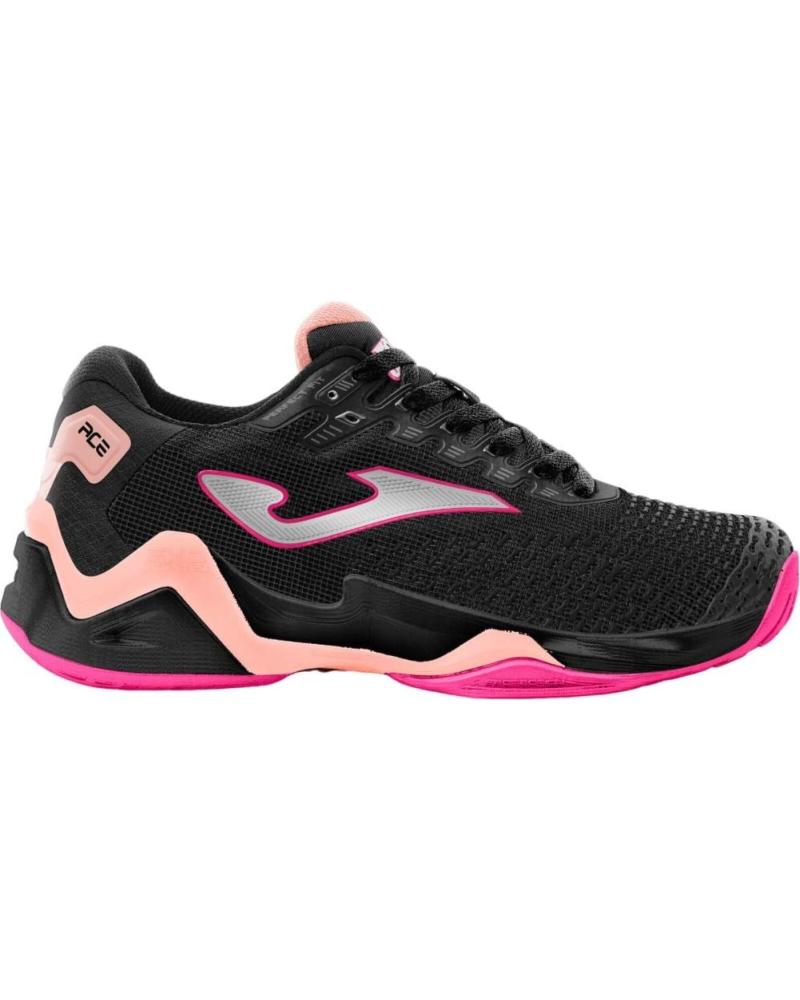 Scarpe sport per Donna JOMA ZAPATILLA PADEL MUJER ACE PRO LADY 2201 NEGRO