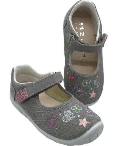 Schuhe ZAPY  für Mädchen MERCEDITAS LONETA NINA AD71060  GRIS