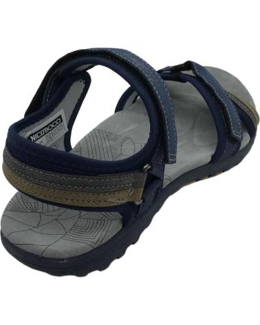 Sandali per Donna NICOBOCO SANDALIA TREKKING MUJER CROCO 38-316 AZUL