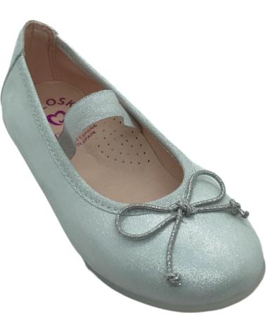 Schuhe PABLOSKY  für Mädchen BAILARINAS NINA 351155  BLANCO