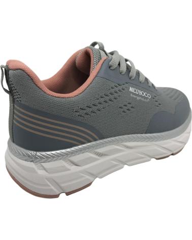 Zapatillas deporte NICOBOCO  pour Femme ZAPATILLA RUNNING MUJER RAIMON  GRIS
