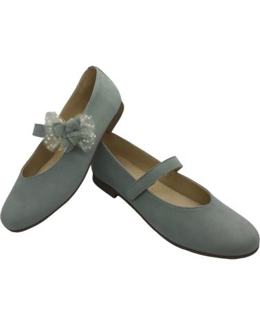 Chaussures ANDANINES  pour Fille ZAPATO COMUNION NINA 241558-4  AGUAMARINA