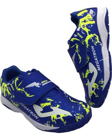 JOMA ZAPATILLAS FUTBOL SALA NINO MEGATRON JR 2404 ROYAL AZUL