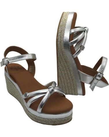 Woman Sandals POPA SANDALIA MUJER TAMPA PLATA