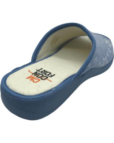 Calzado de casa de Mujer CMCONFORT ZAPATILLA CASA MUJER CM CONFORT 20243 CELESTE