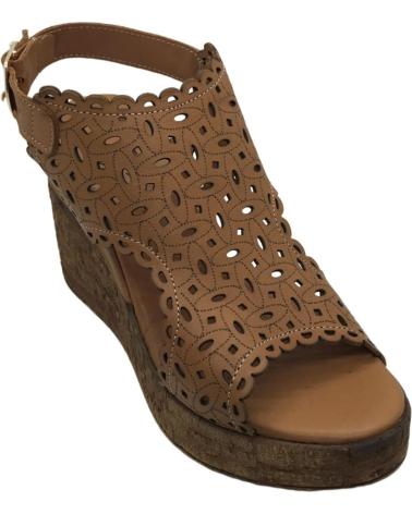 Sandalias de Mujer TOP3 SANDALIA CUNA MUJER 23401 CUERO