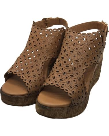 Sandalias de Mujer TOP3 SANDALIA CUNA MUJER 23401 CUERO