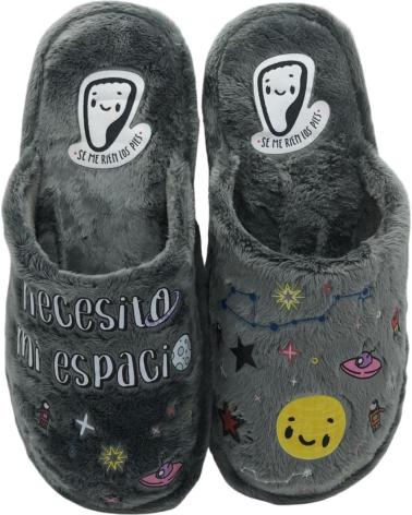 Pantofole SE ME RIEN LOS PIES  per Donna ZAPATILLA CASA MUJER JONAS33  GRIS