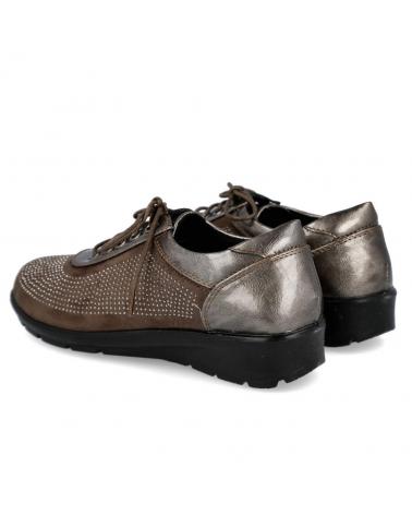 Schuhe für Damen BUBBLE BOBBLE KISS KISS M2057 ZAPATOS DE CORDONES MUJER TAUPE