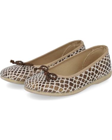 girl shoes BUBBLE BOBBLE 701-547 BAILARINAS NIÑA COBRE