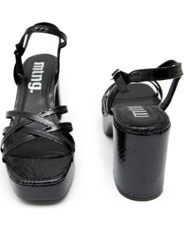 Woman Sandals MTNG MUSTANG MODELO 59609 C55994-KENI  NEGRO
